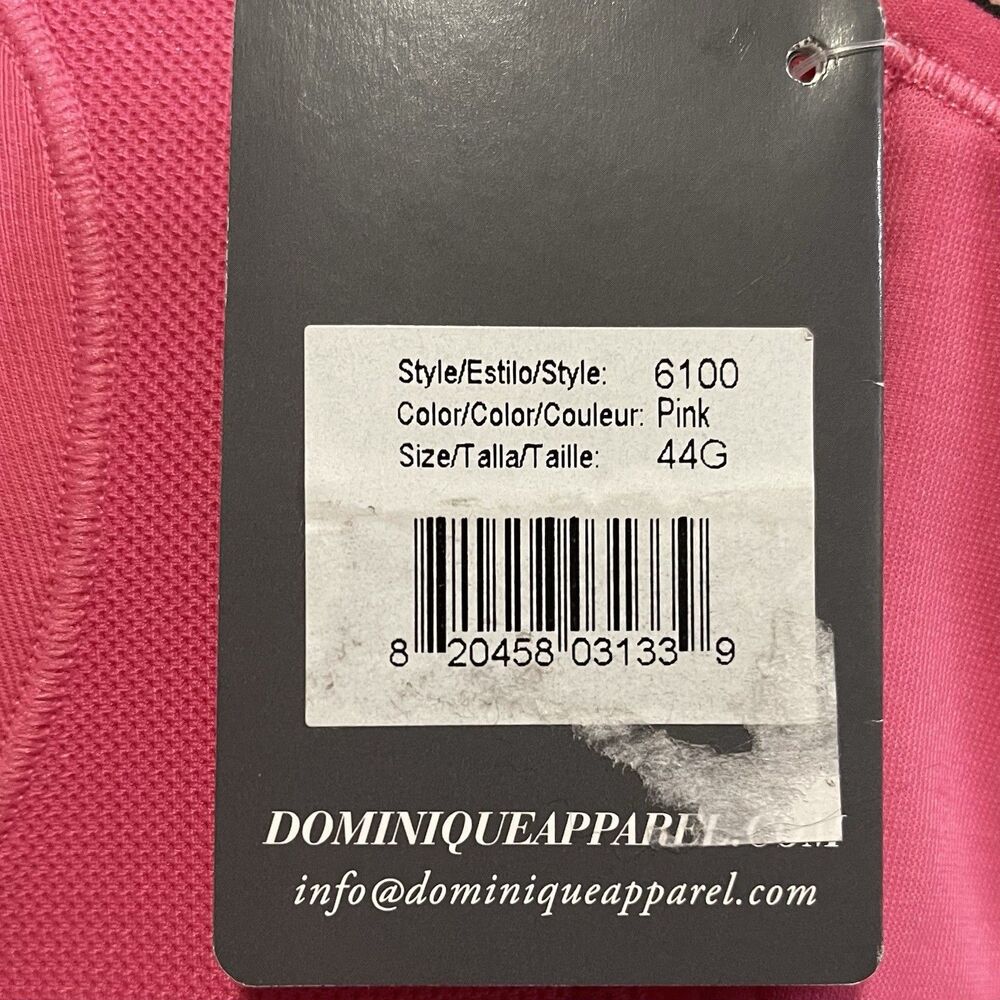 Dominique Zoe Pro Max Support Sport Jogging Running Exercise Bra Pink 44G New - Picture 7 of 7